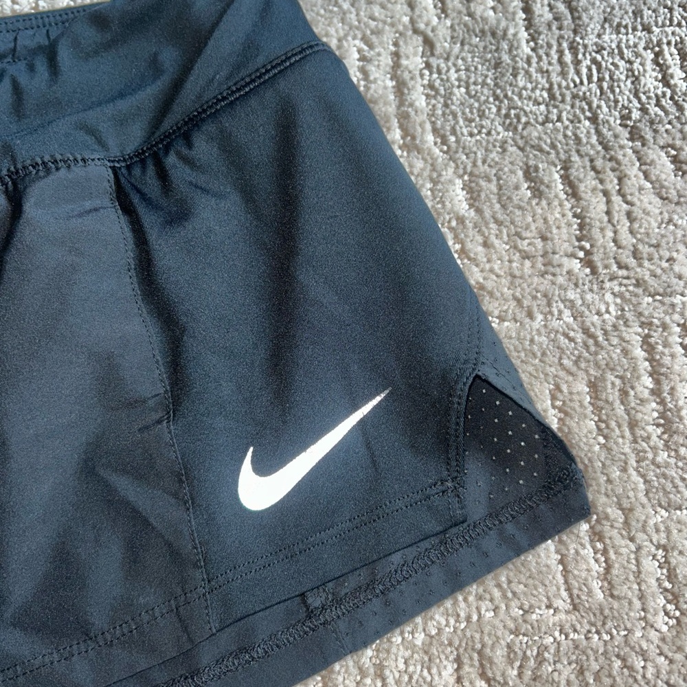Nike Women’s Black Dryfit Crew Running Shorts